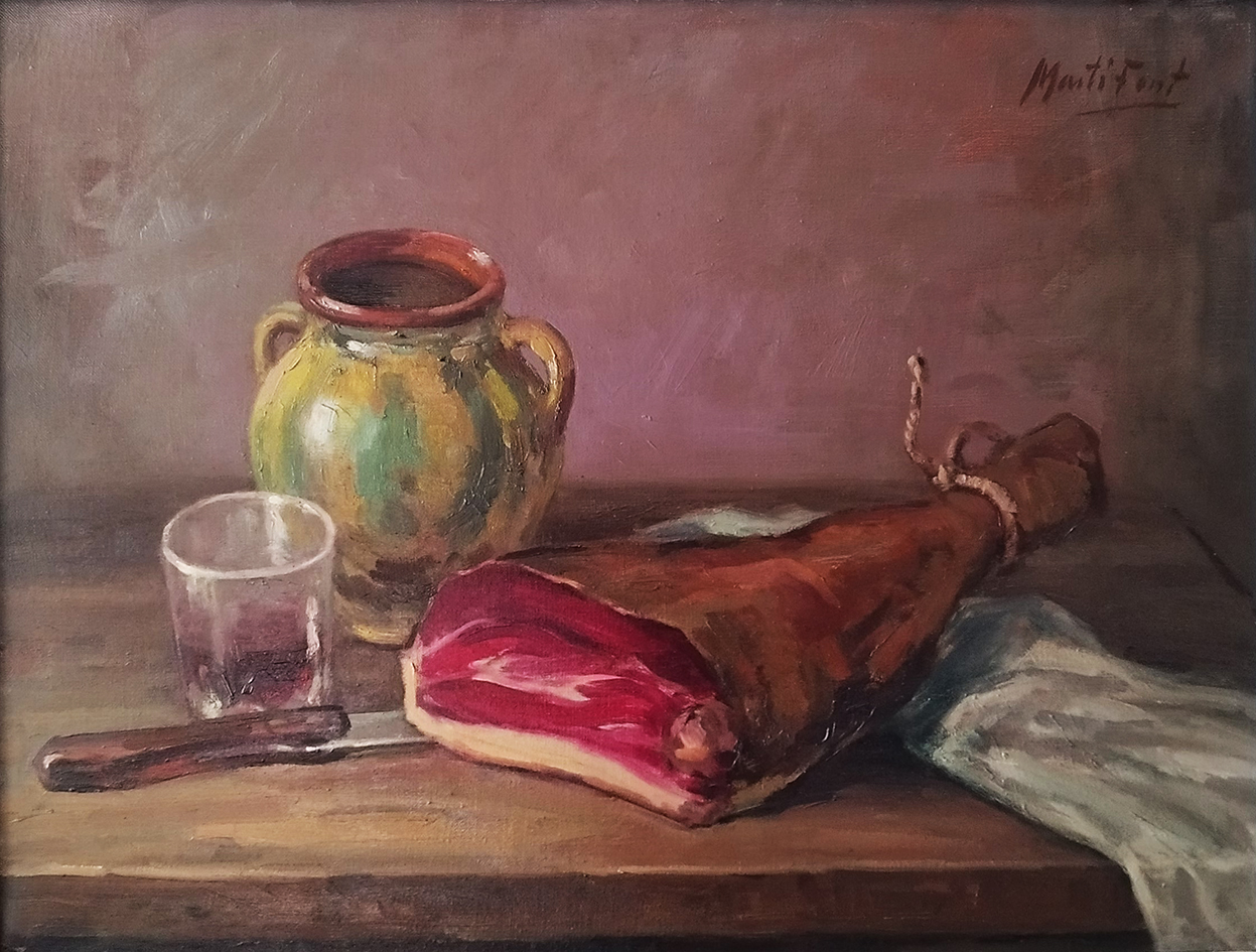 Pintor Martí font: Jamón
