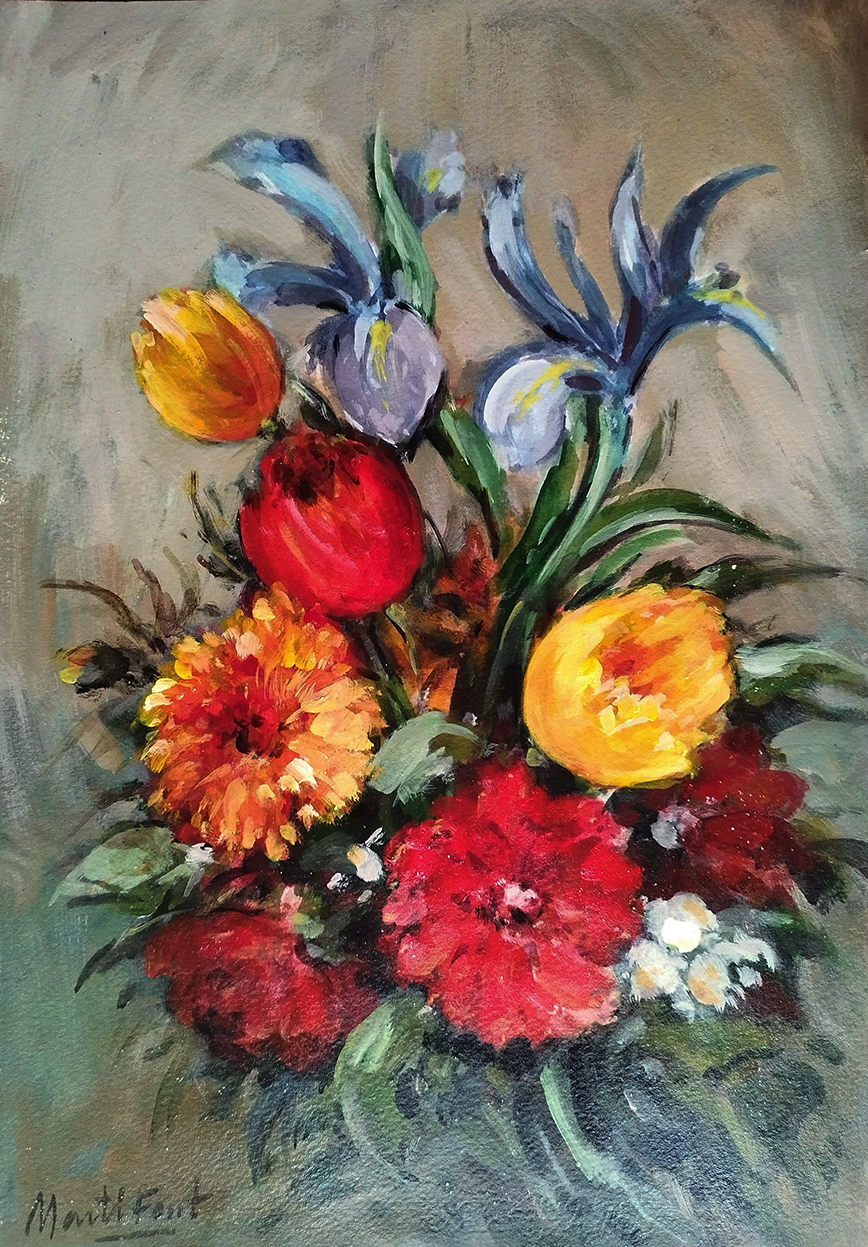 Pintor Martí font: Flores